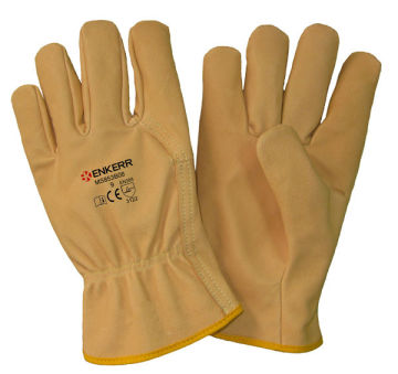 pig grain leather glove welding glove