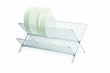 2 tier stainless steel dish rack