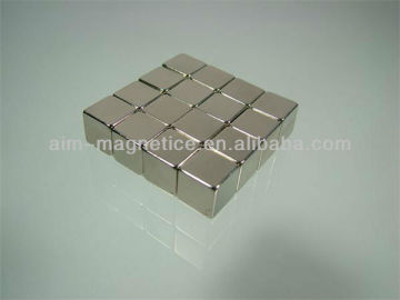 Strong Magnetic Sintered Neodymium Magnet Cube