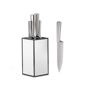 Set di coltelli da cucina Garwin 6 pezzi con porta coltelli