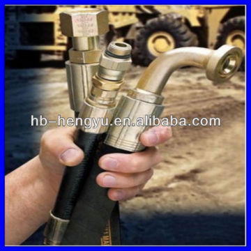 Flexible hydraulic hose sae 100r1/rubber hose pipe 20mm china manufacturers