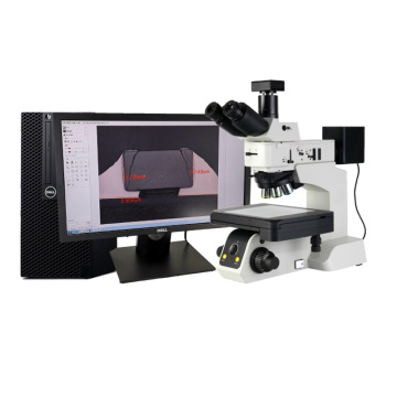Semiconductor metallographic microscope with digital camera
