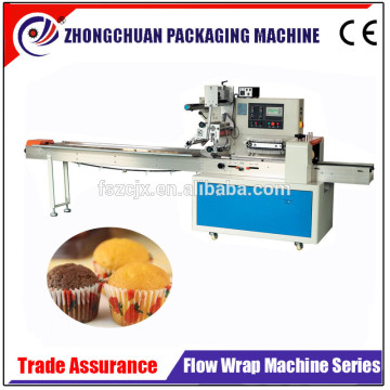 Flow Wrapping Machine For Packaging Mini Bread