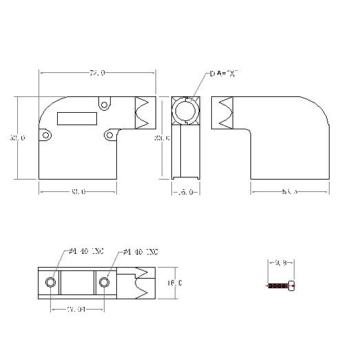 DBZER-25XX1 3 D-SUB MEATL HOODS,25P,Right angle, ETHERNET TYPE 