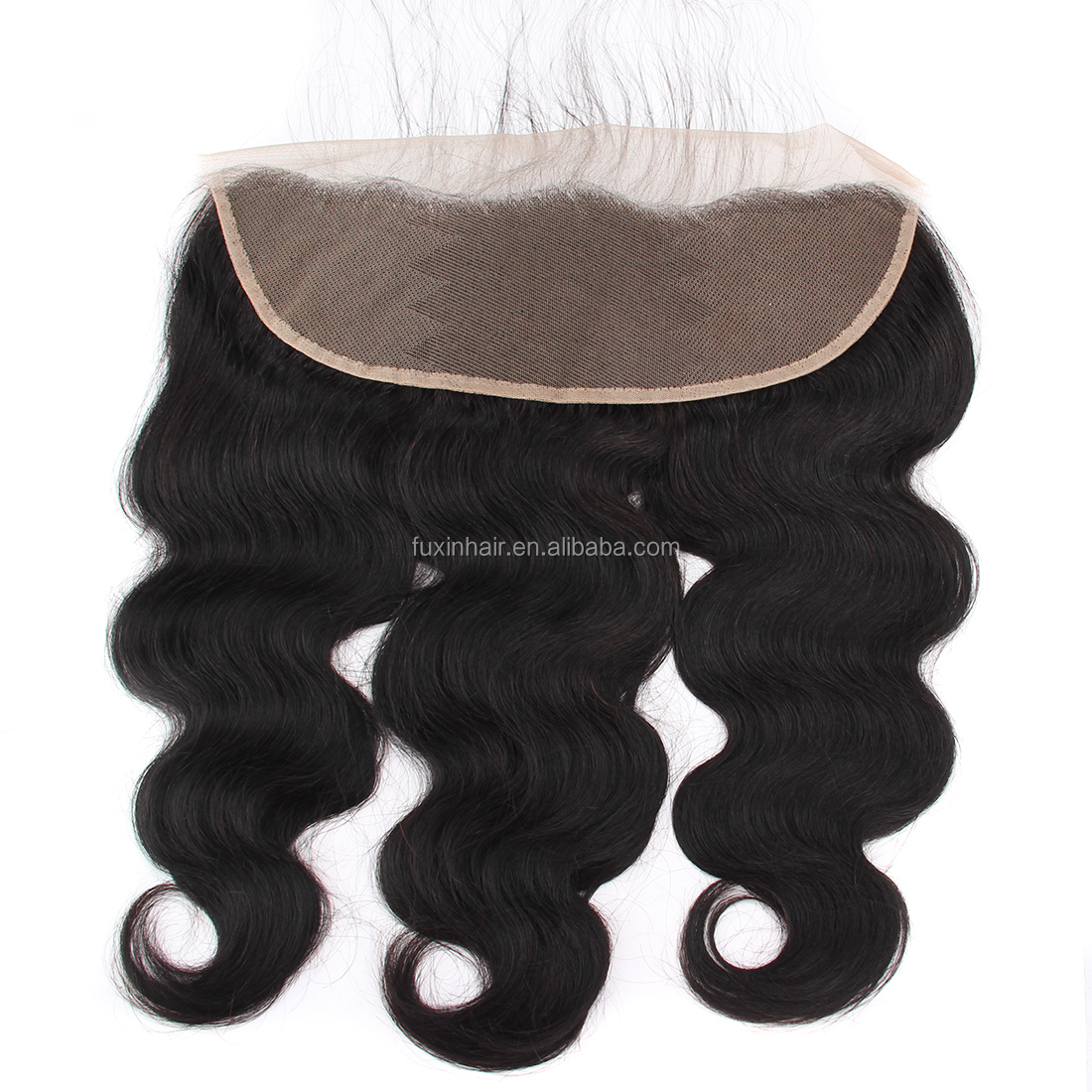 wholesale ear to ear transparent swiss lace frontal closure pre plucked 13x4 closure silk base