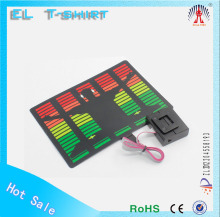 Europe market hot sale flashing el t-shirts cheap hot sale el tshirt