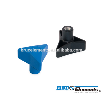 Three-star Plastic Knobs Nut BK7.0021