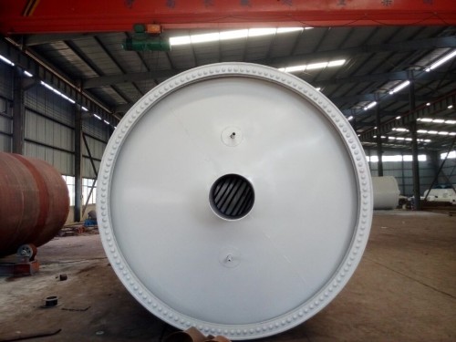 full-open door design tire pyrolysis machine