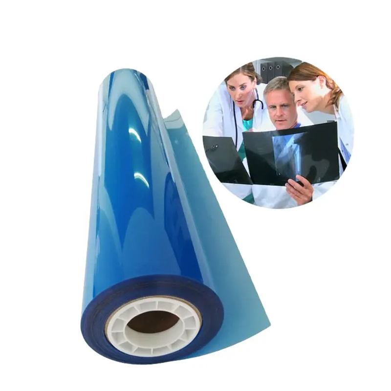 Bahan Film Pet Pet Polyester Blue Dry Medical Film