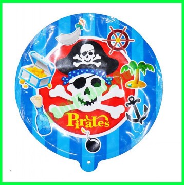 Pirate ship auto inflatable balloon