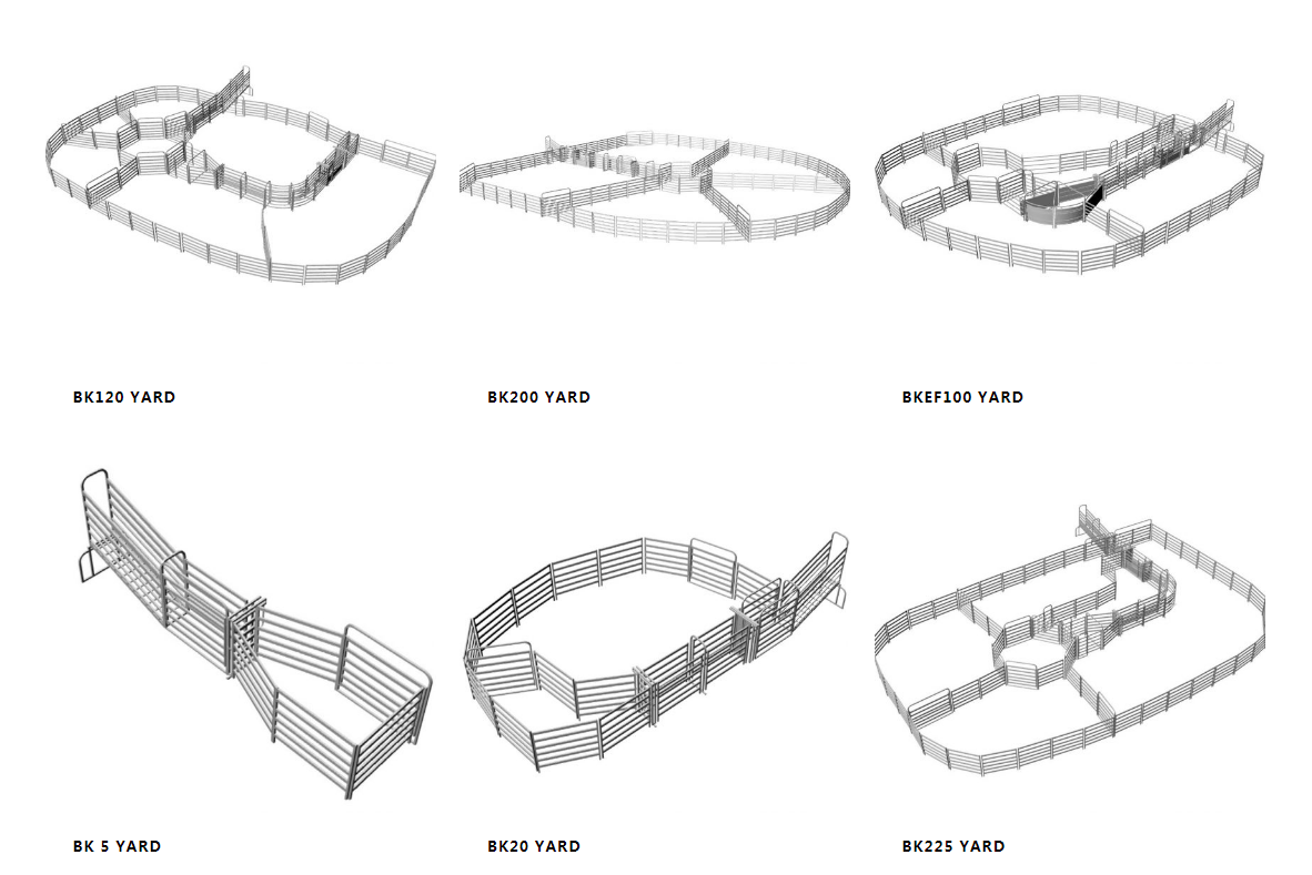 Livestock Cattle Curved Race Panels