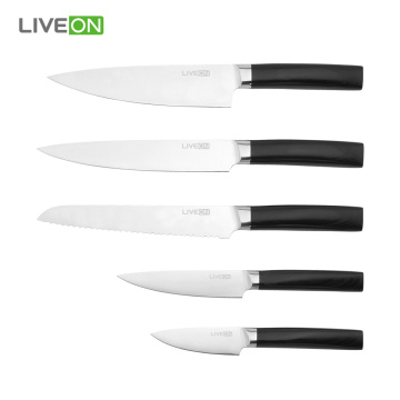 5pcs Kitchen Stainless Steel Knife Set