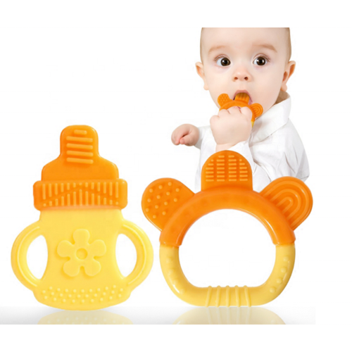 Juguetes de silicona para masticar para niños pequeños