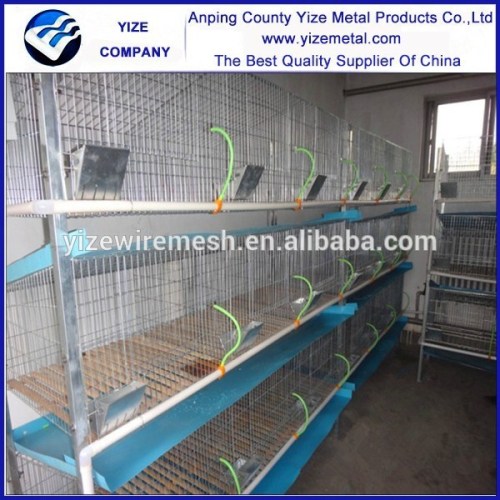 Hot sale 9 nest 3 layer male rabbit cage /Cheap Welded Mesh Rabbit Breeding Cages in Animal Cages