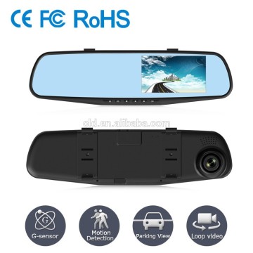 Multi-Language Reverse Two Camera WDR In Car Camera System DVR