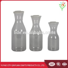 Custom size glass syrup bottle