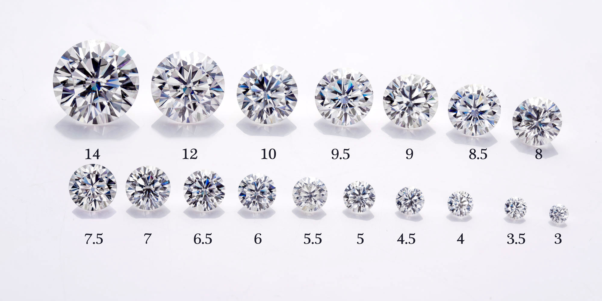 Moissanite စိန် moissanite diamond
