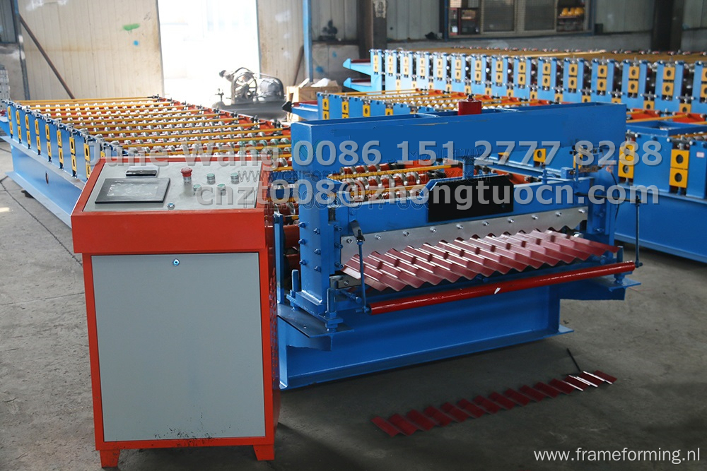 hardness corrugated roof sheet roll forming machine