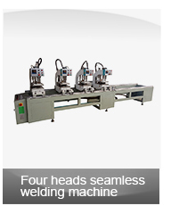 Three Head High Frequency PVC UPVC Window Welding Fabrication Machine