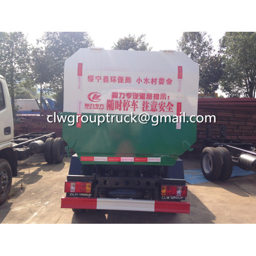 Dongfeng 153 14CBM รถบรรทุกขยะไฮดรอลิคยก