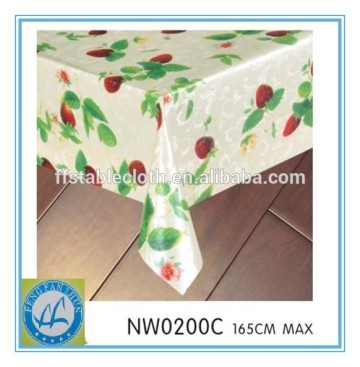 roll vinyl thick white table cloth