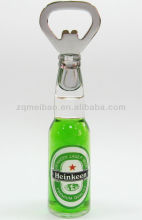 bottle shape acrylic bottle opener
