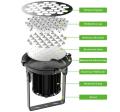 100W LED hoge mastlichten