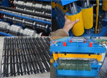 Glazed Step Tile Roll Forming Machinery