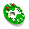 Special 3D Majiang Skeleton Silicone Dial