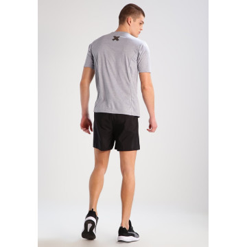 Men's gray T-shirt casual sportswear