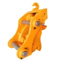 Fast connector for excavator quick hitch parts