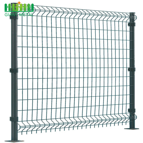 Low Price PVC Coated Welded 3D Curvy Fence