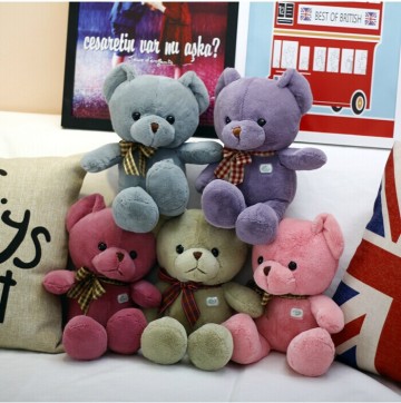 mini colourful teddy bear t shirts sofa