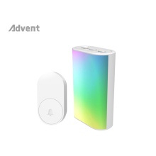 Led Rainbow Light Wireless Kinetic Doorbells