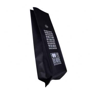 Fabricante de embalagens de café reciclável laminado qualificado e saco lateral de reforço na China