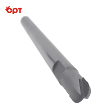 PCD undercutting ball nose end mill sharpening CNC