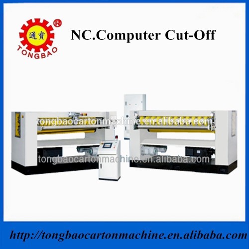 Corrugated Paper Box Making Machine NC Helical Cross Cutter