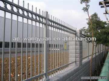 2014 hot sale Spear Top security wrought iron fencing