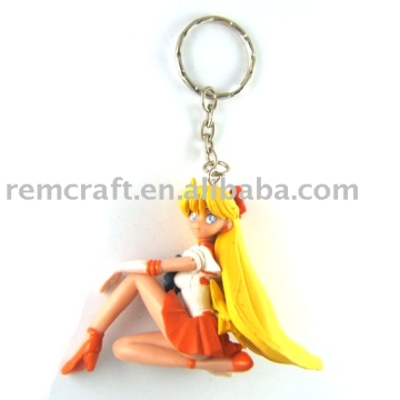 PVC key chain