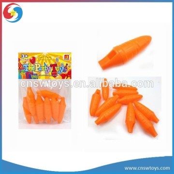 LS3404353 10pcs Carrot Whistle Ring Whistle