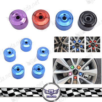 19 HEX Chrome Wheel Nut Covers,Plastic Nut Cover