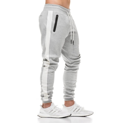 striped track pants for men