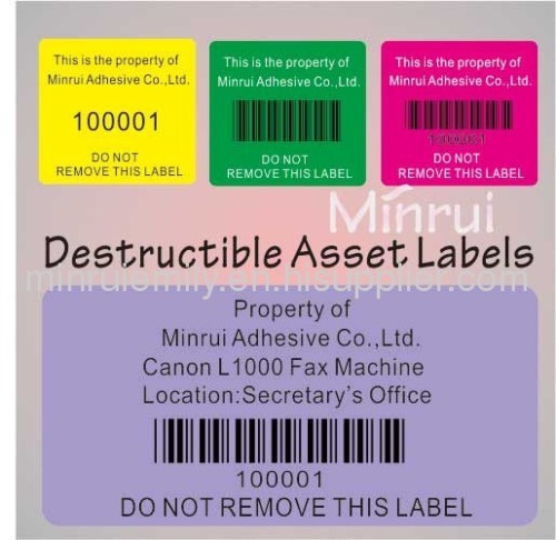 Asset-Barcode-Etiketten