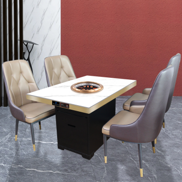 Customization korean bbq table