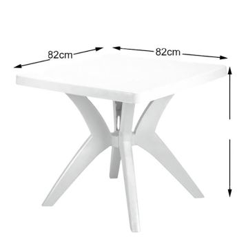 Plastic Outdoor Barbecue Restaurant Dining Tables