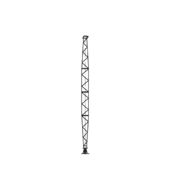Aluminum alloy lattice single pole
