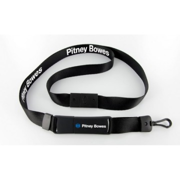 promotional lanyard neck strap usb flash drive