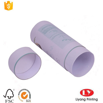 White Paper Tube Box With CMYK Printing