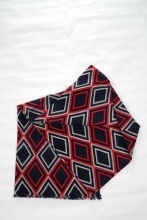 Mercerized wool  scarf for women