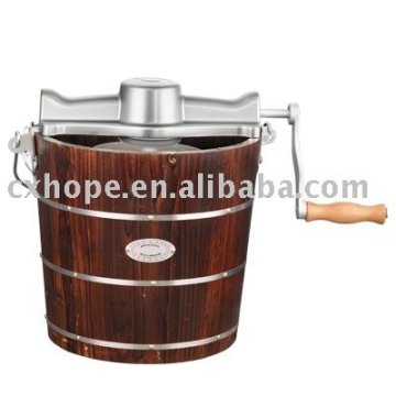 Ice Cream Maker(Wooden bucket ice cream maker, manual ice cream maker)